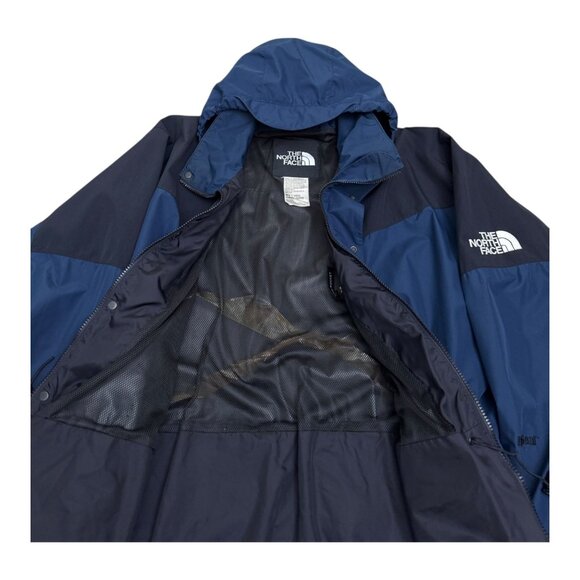 THE NORTH FACE Vintage 90s Retro Teal Water Resistant HYDROSEAL Jacket Men Large - Picture 7 of 7